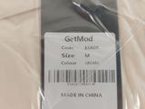 a label that says getmod on it in a plastic bag