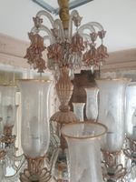 Travail Ottoman, début XXème, Important lustre en verre à 18… (photo 4)