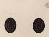 an image of a drawing of two circles on a sheet of paper