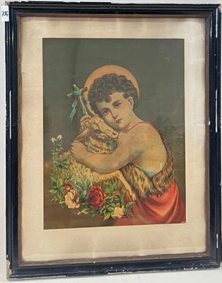 Saint Jean-Baptiste et l'agneau mystique.