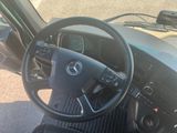 a steering wheel and dashboard of a vehicle