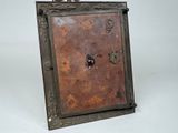 a picture of a picture frame with a lock on it