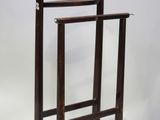 a picture of a wooden frame with a mirror on it