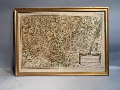 Carte ancienne Duché de Lorraine par le Sr Iaillot, géograph… - Photo 1