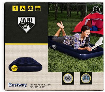 1 matelas gonflable 196x76x22 cm neuf