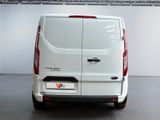 a white van that is parked in a garage