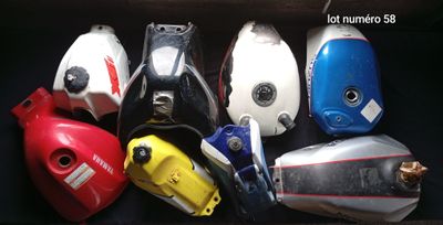 Reservoirs Honda, suzuki, Yamaha, Kawasaki, état d'usa…