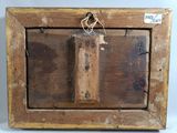 a picture of a picture of an old wooden frame