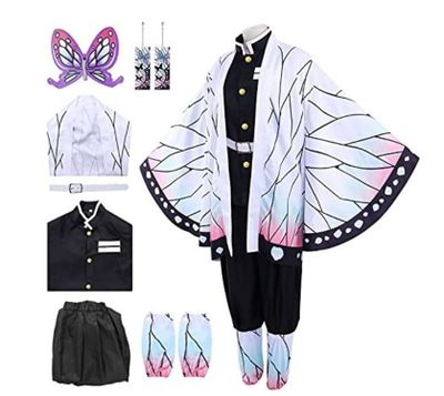 a picture of a costume and accessories for a woman