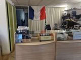 an image of a desk with a french flag on it