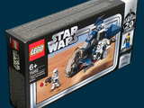 une boîte contenant un ensemble Lego Star Wars