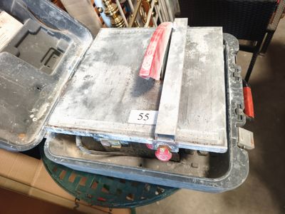 Scie à matériaux ND - 180 BL RUBI avec coffret plastique noi…