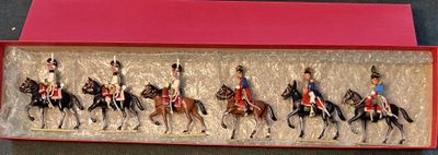 Plomb Lucotte Empire 6 cavaliers état neuf