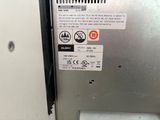 a close up of a machine with a label on it