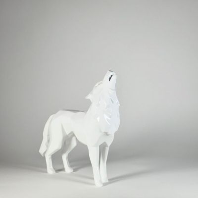 Richard ORLINSKI (né en 1966) Loup hurlant (howling wolf)