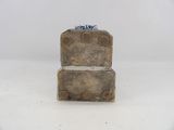a small piece of luggage that is sitting on a table