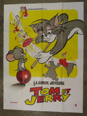 the poster for tom and jerry starring tom and jerry