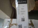 a package with a qr code on it sitting on a table