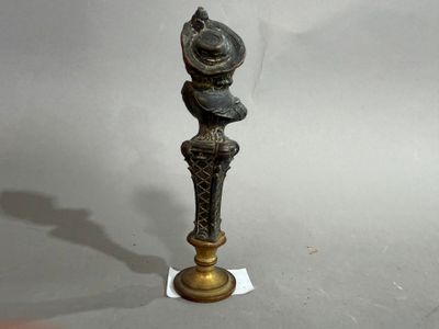 an image of a candle that is on a table