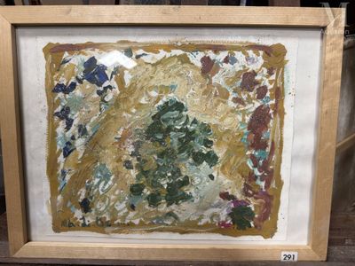 une image d'une image d'une peinture dans un cadre