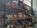 many boxes and boxes on the shelves in the warehouse