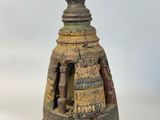 an image of a vase with a man and a woman in it