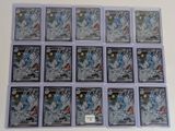 lot de 12 cartes à collectionner issues de la série de bandes dessinées Batman
