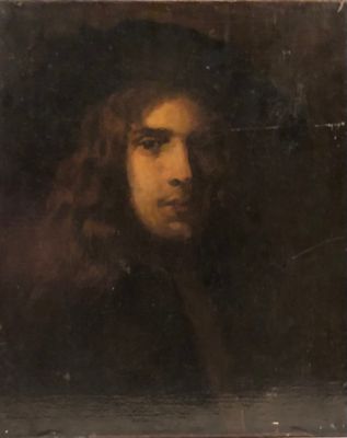 Ecole du XIXème siècle Portrait d'homme