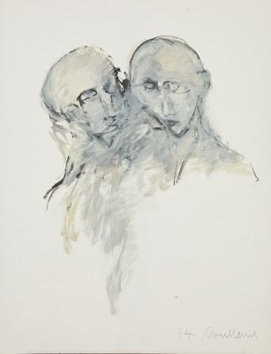 une image représentant deux hommes, l'un chauve et l'autre chauve