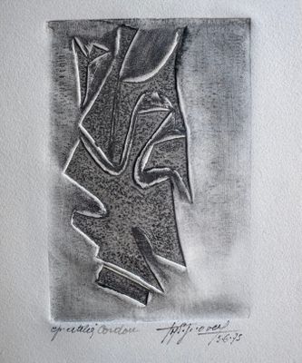 dessin représentant un dessin en noir et blanc d'une feuille