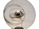 an image of a lamp that is on a table
