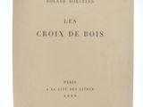 la couverture d'un livre intitulé « Les Croix de Boiss »