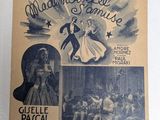 an old movie poster for maria de bahia with a woman dancing
