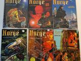 a lot of comics that are on the table