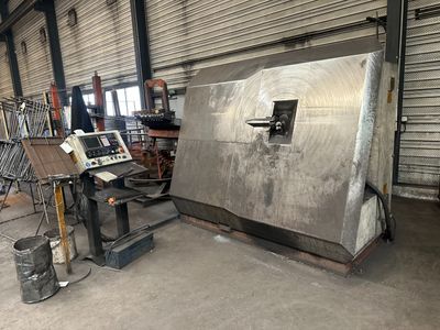 a large machine that is sitting in a building