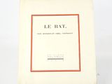 le bat by jean mousson, french, first edition, first printing, first printing, first printing, first printing, first printing, first printing