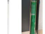 two different types of green pipes in a box