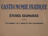 la couverture du livre « Gastrone pratique : études culinaires »