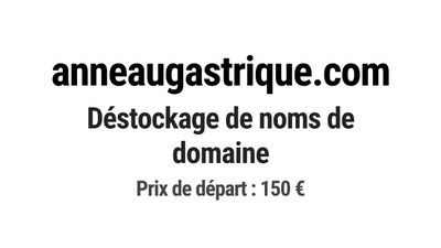 Nom de domaine anneaugastrique.
