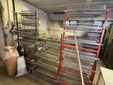 an image of a room with a rack of food