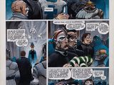 a comic page of a group of people in a room