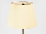 an image of a table lamp with a white shade on it