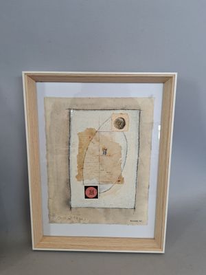 a picture of a picture of a painting in a frame