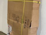 boxes stacked on top of each other in a warehouse