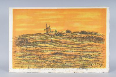 attribué à Jean CARZOU : moulin.