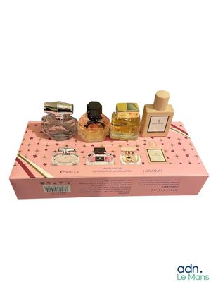Expédition obligatoire - Lot de 4 parfums avec son coffret c…