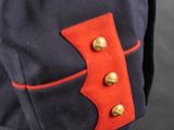 a close up of a uniform on a mannequin mannequin