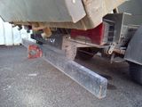 a truck that is parked on the side of the road