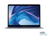 the apple macbook air is a laptop with a retinator