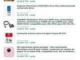 the screenshot of a cell phone with a bunch of items on it